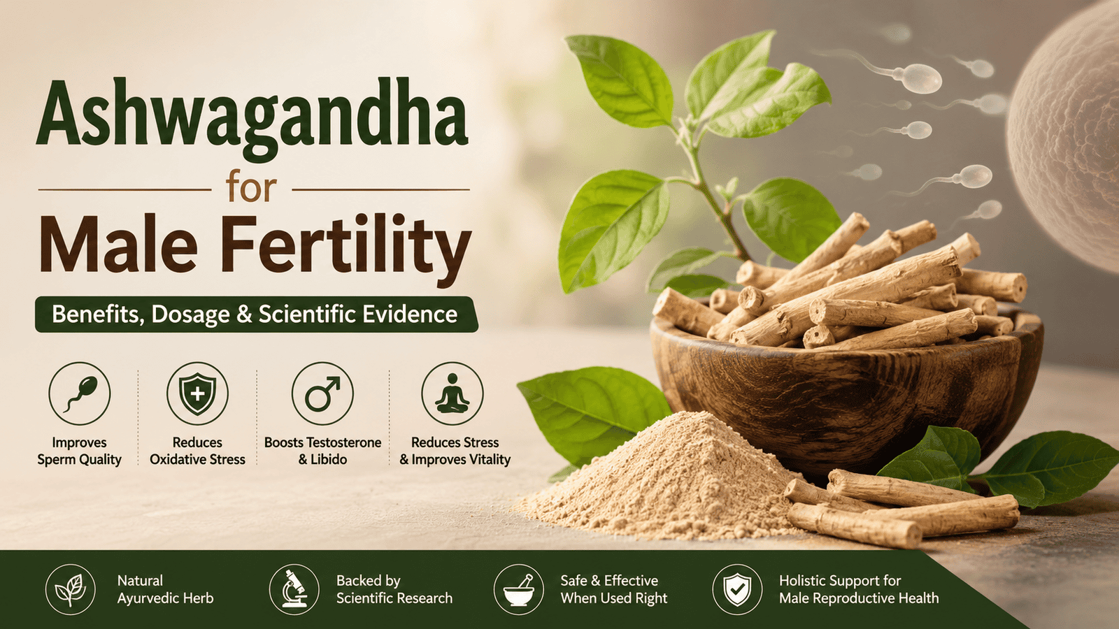 ashwagandha for male fertility
